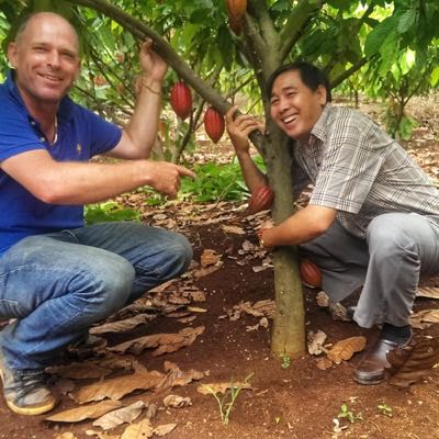 Kamkav Farm today, 100+ hectares of cacao